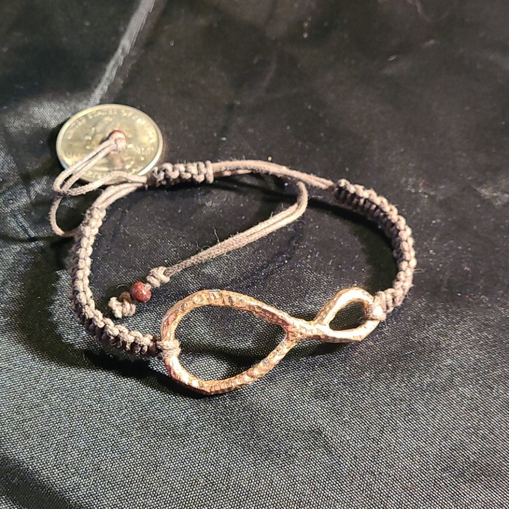 Infinity Symbol Pull String Bracelet